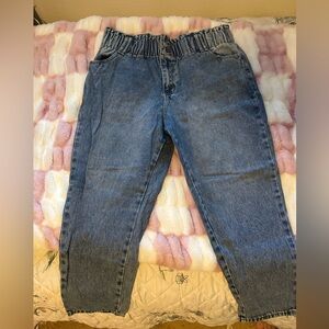 SHEIN Blue Boot Cut Jeans